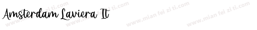 Amsterdam Laviera It字体转换